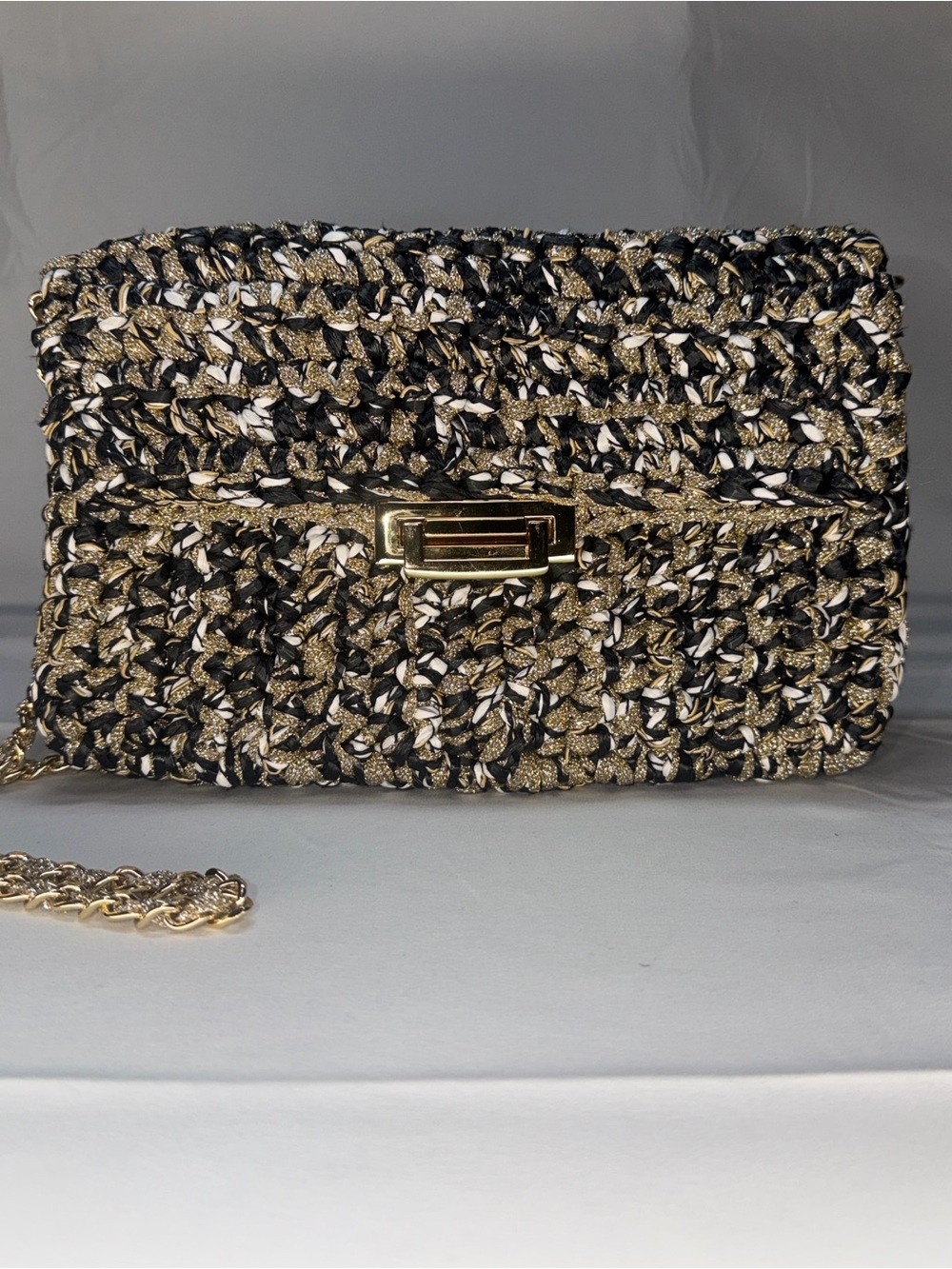 Lorenza Gandaglia “Cupcake” Raffia Shoulder Bag